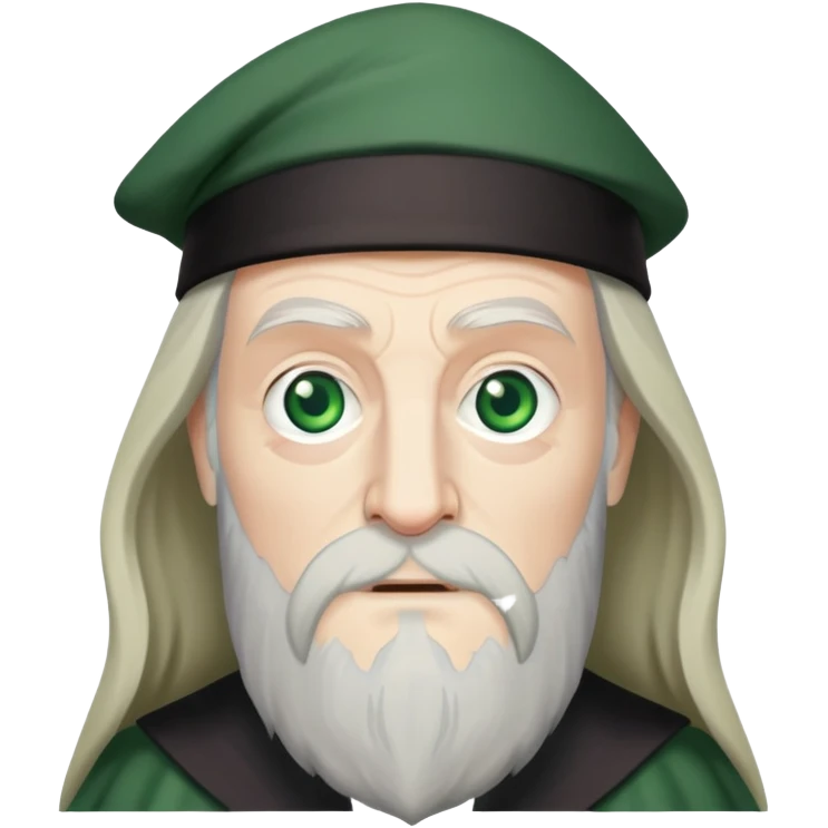albus dumbledore green emoji