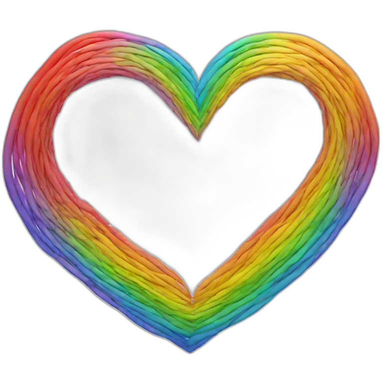 rainbow heart emoji