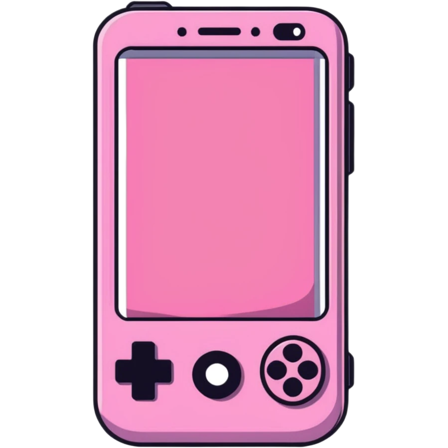 pink gothic smartphone emoji