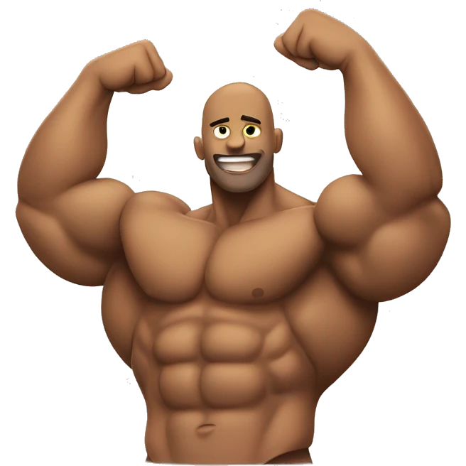 Flexing Abs emoji