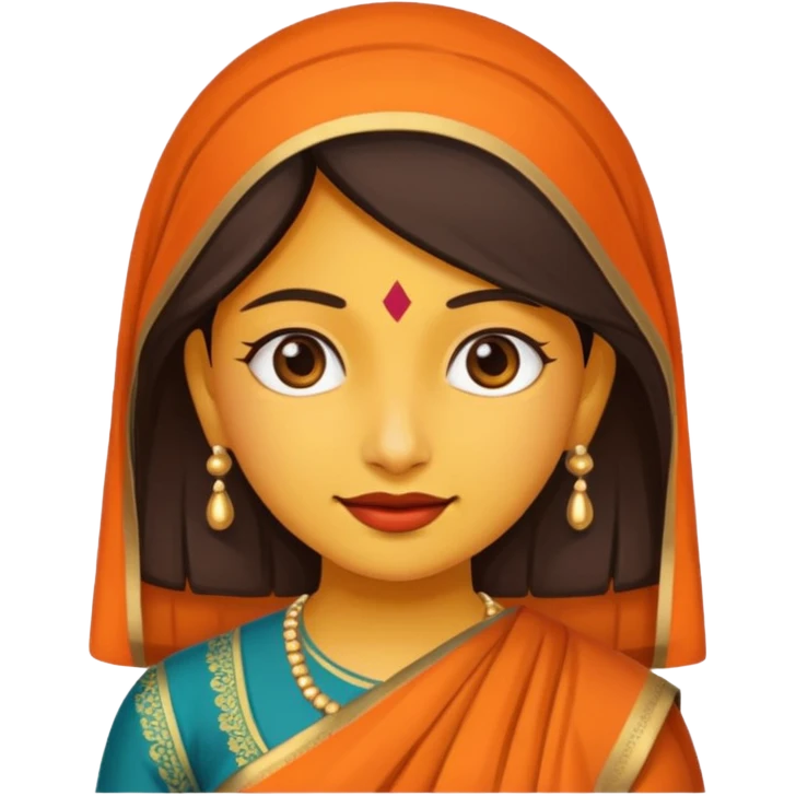 India woman emoji