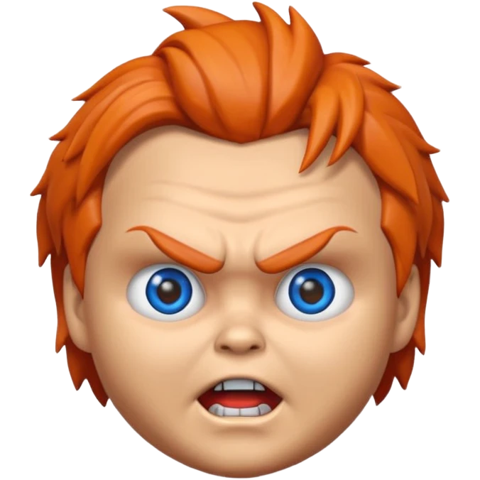 Un emojin de chuky emoji