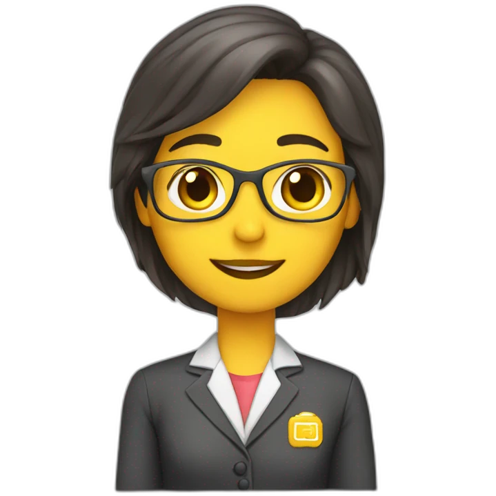 cute teacher emoji