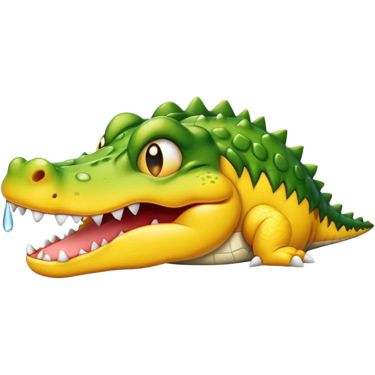 Crying bombardino crocodilo  emoji