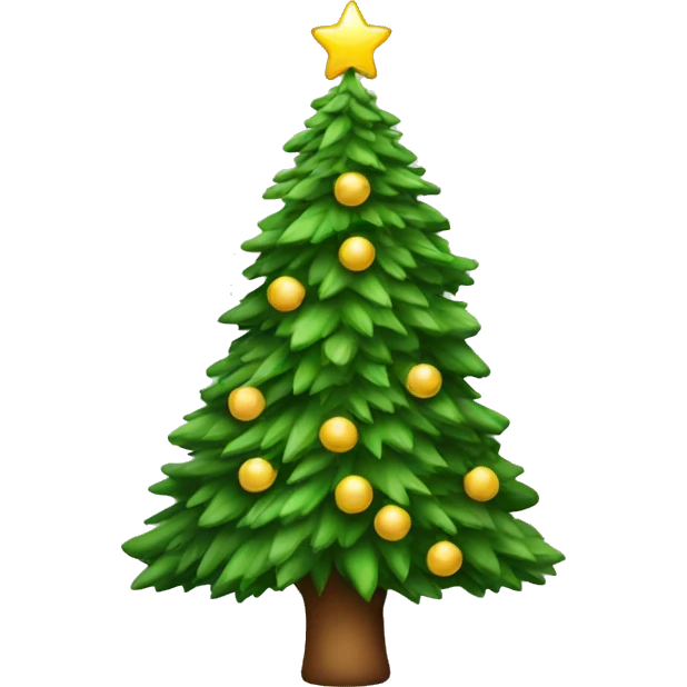 Christmas tree emoji