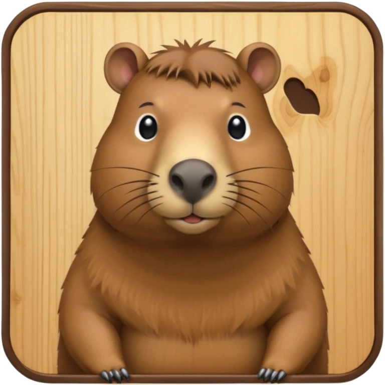capybara on hashtable emoji
