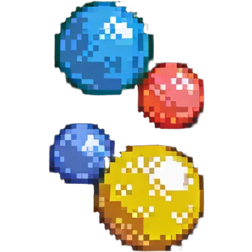 two balls standing together emoji