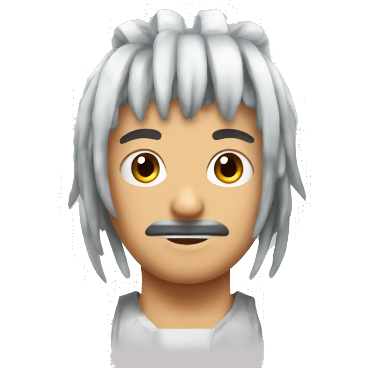 shrimp who is a gamer grilling and has anime hair BUT good this time emoji