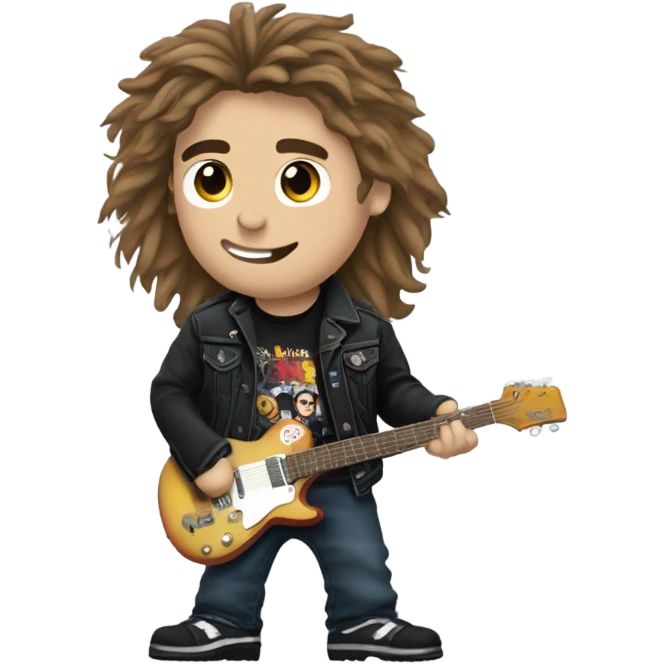 Eddie Munson from stranger things emoji