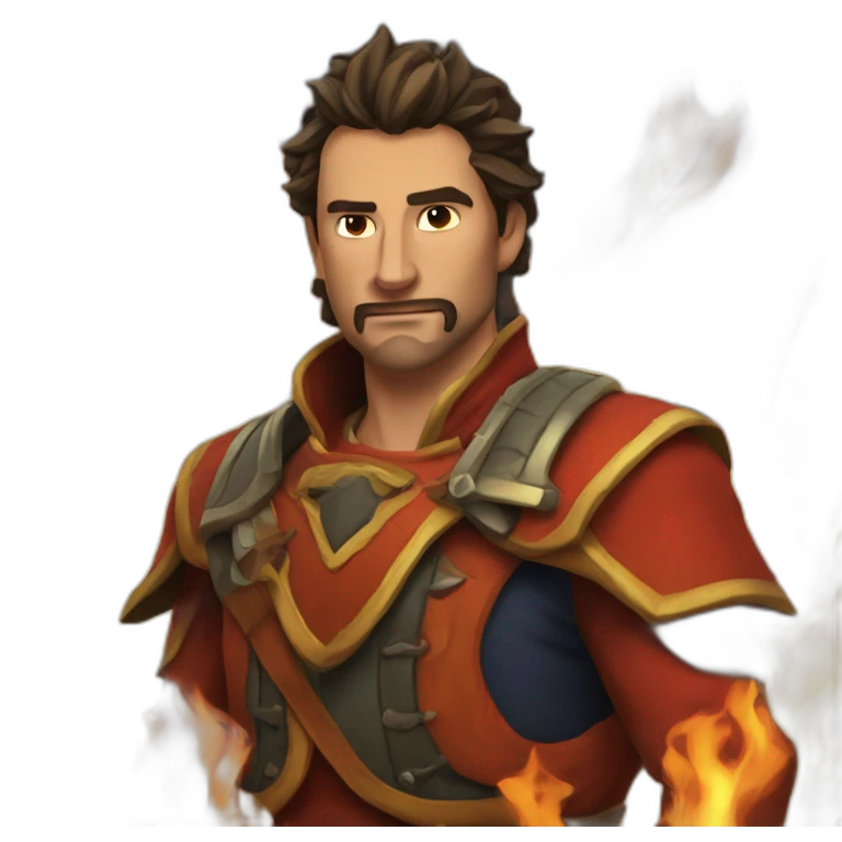 Draceau feu emoji