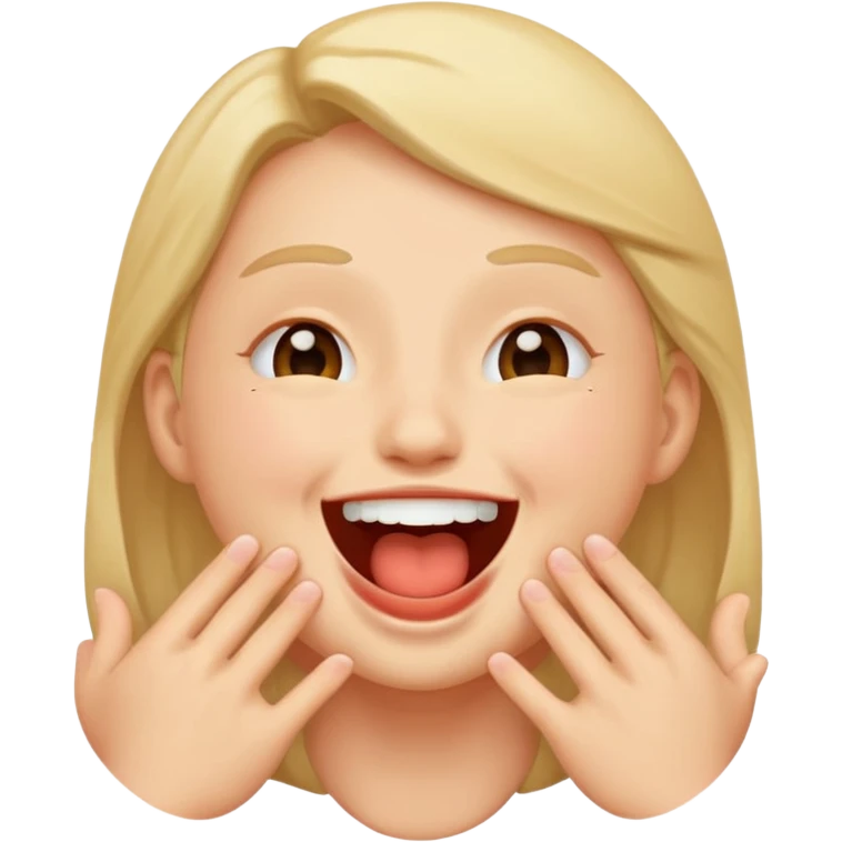 awkward laugh emoji