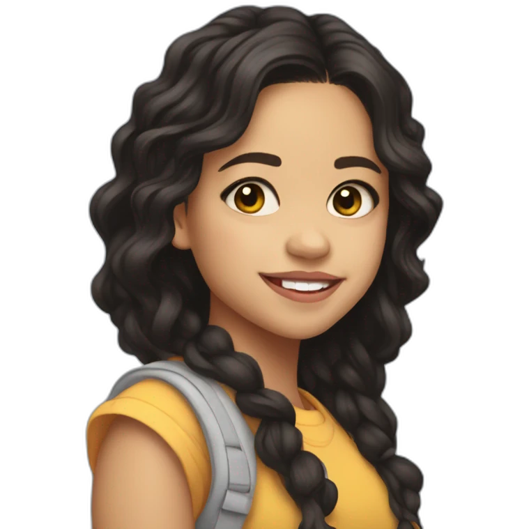 Jenna Ortega love emoji