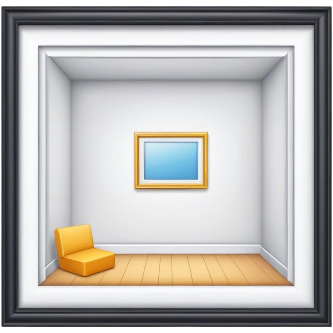 blank 3d room emoji
