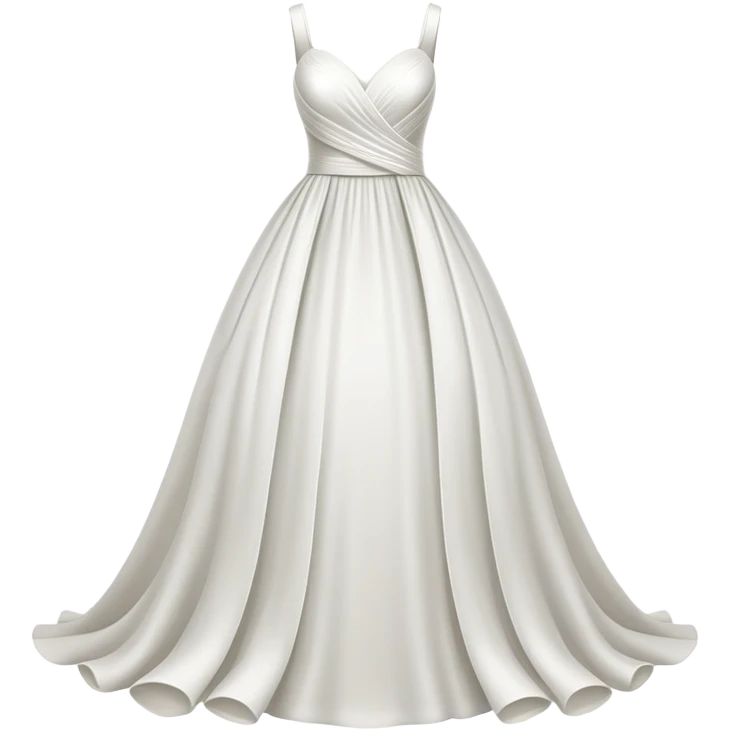 wedding dress silhouette  emoji