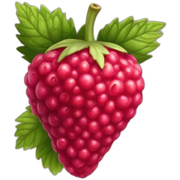 Fraise framboise myrtille emoji