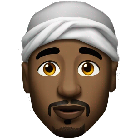 tupac  emoji
