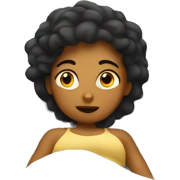 Sally waking up in the morning emoji