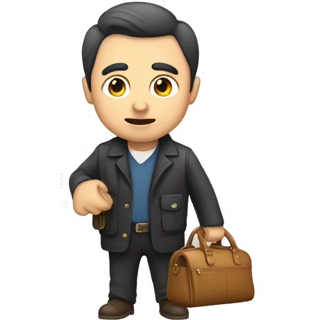 A pickpocket emoji