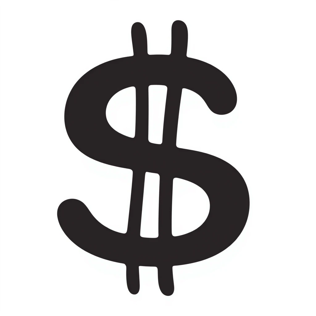 dollar symbol emoji