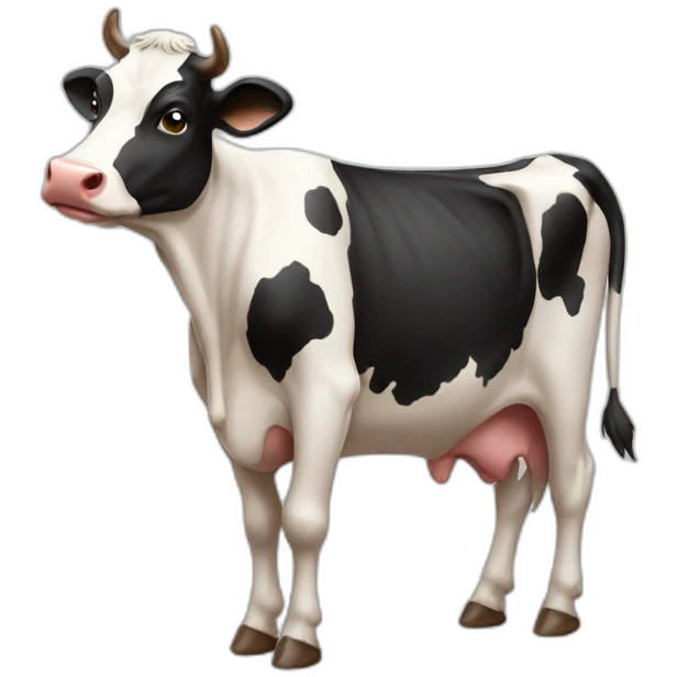 a humain cow emoji