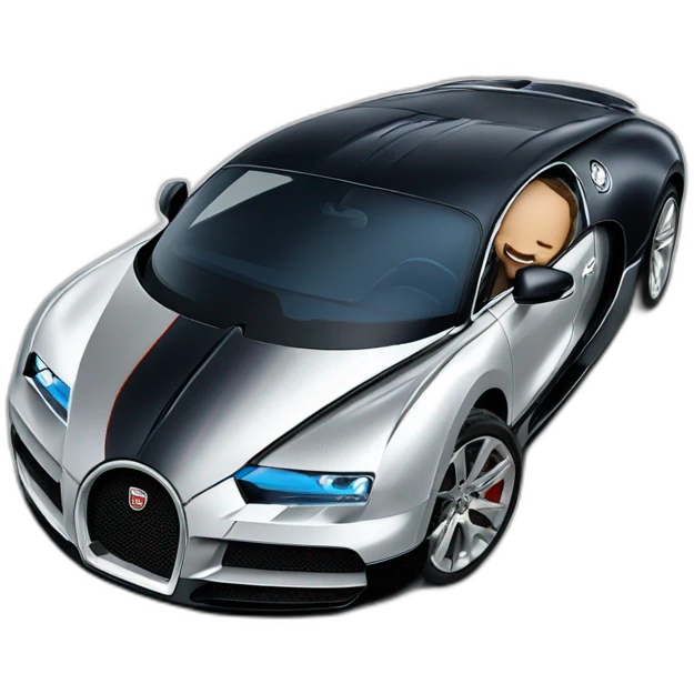 messi in a bugatti emoji