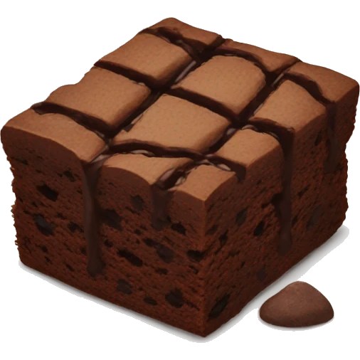 Brownie  emoji