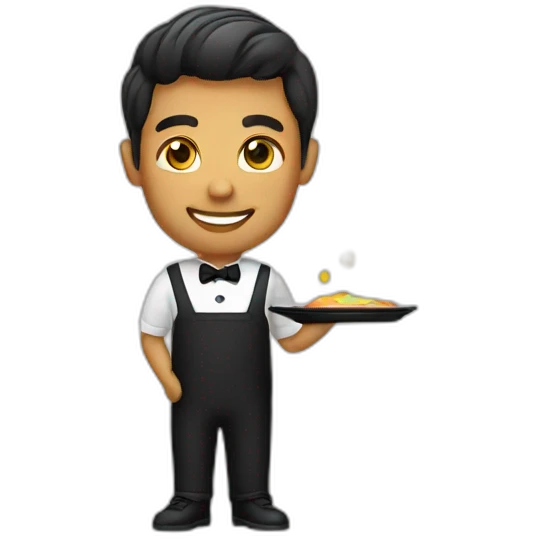 waiter emoji