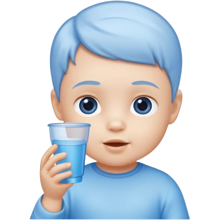 Baby Holding Cup emoji