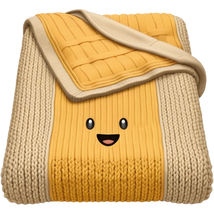 Knitted emoji