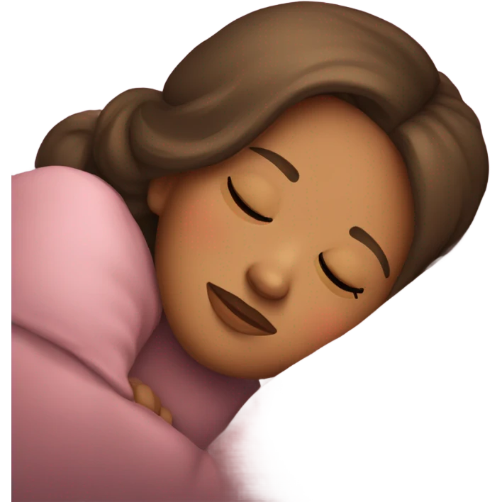 Sleeping girl emoji