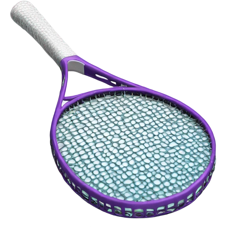 Add tennis racket to Human Body wrapped in bubble wrap emoji