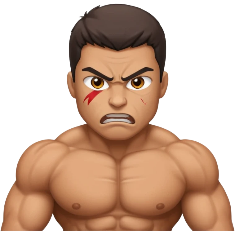 angry fighter emoji