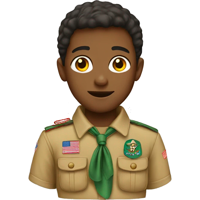 Boy scout emoji