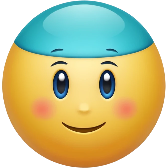 aqua color ball emoji