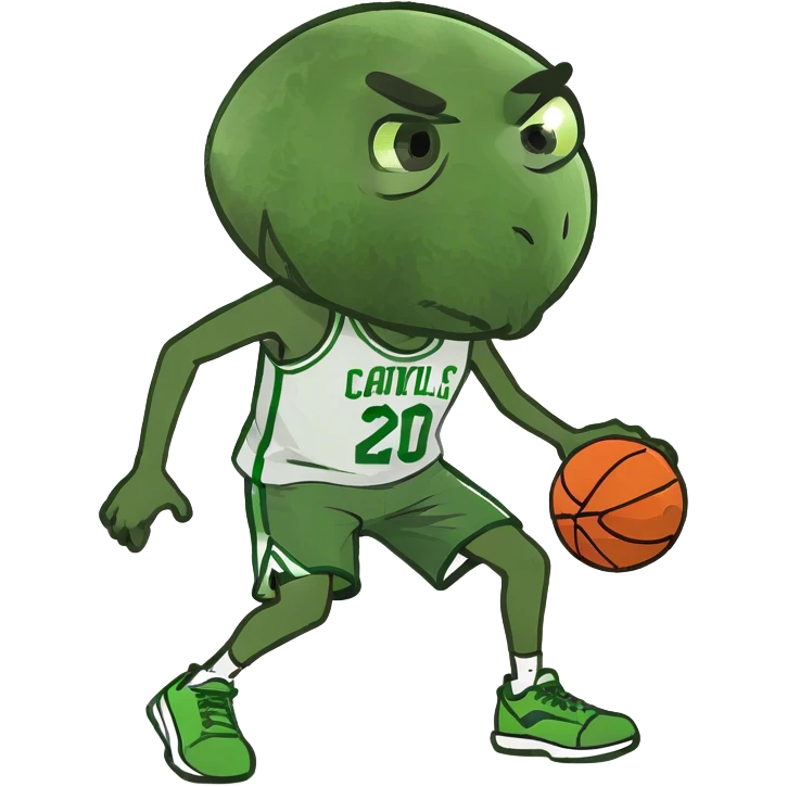 Basketball game emoji