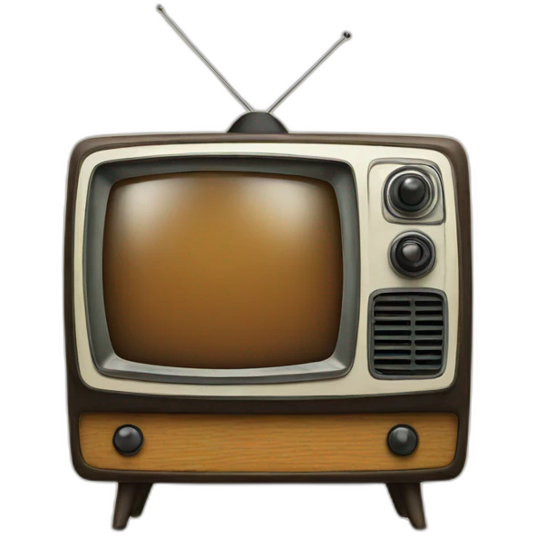 retro tv emoji