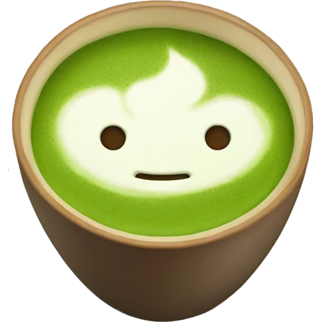 Matcha-latte emoji