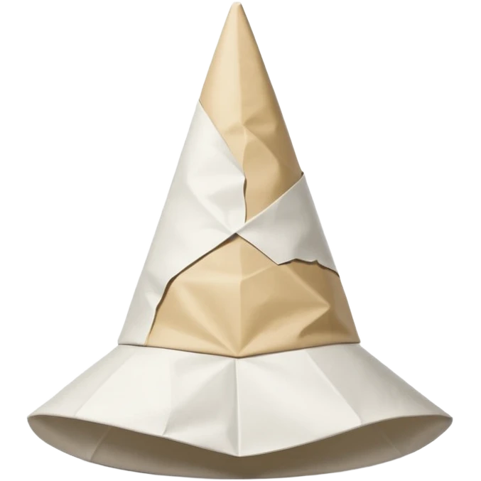 Dunce hat with a D on it emoji