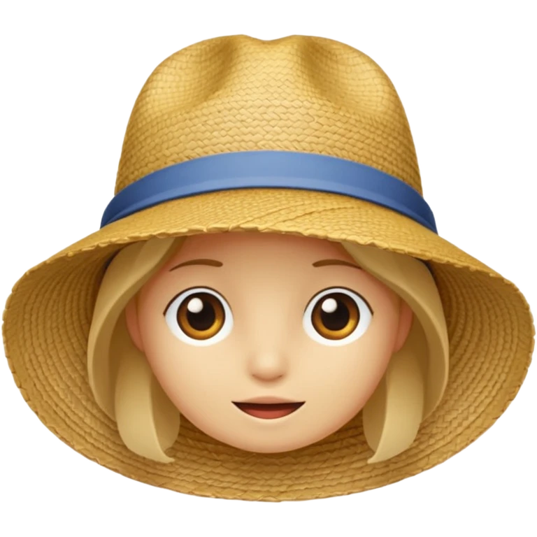 straw hat emoji