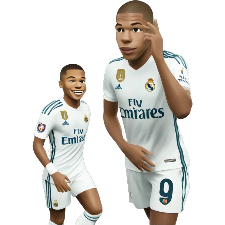 Mbappe AT Real Madrid  emoji