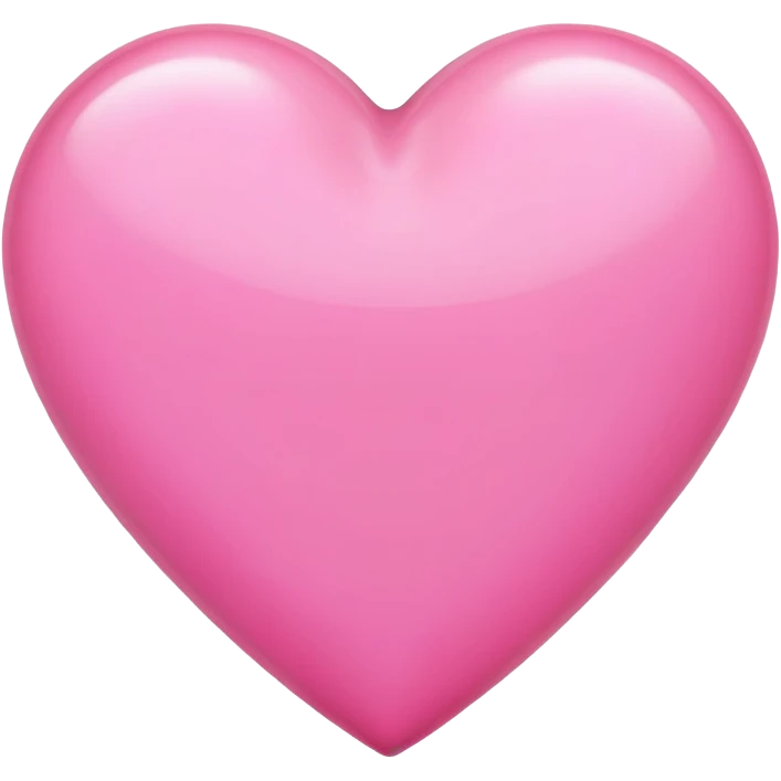 Un corazón pink  emoji