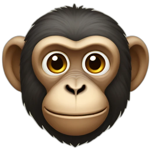 Monkey- letter emoji