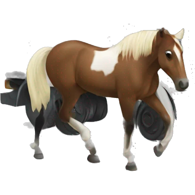 Horse truck  emoji