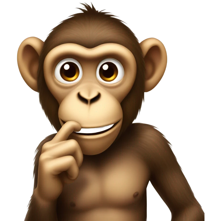monkey sticking up middle finger with a tongue sticking out emoji
