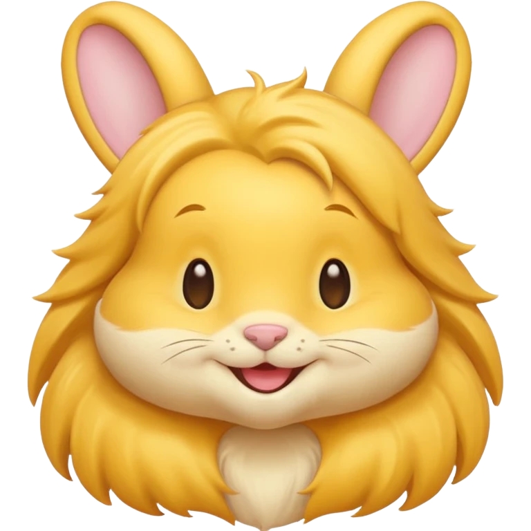 Honey Bunny from Looney Tunes with yellow fur emoji