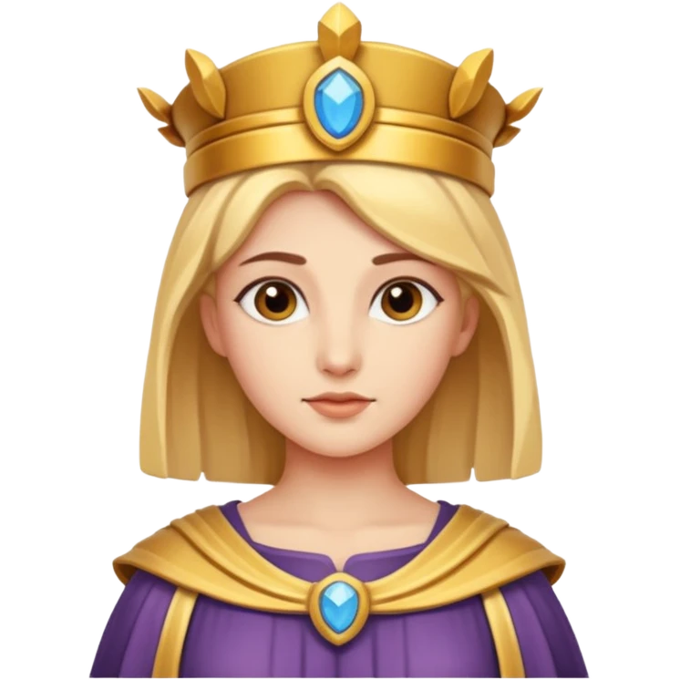 athena, wise and posing emoji