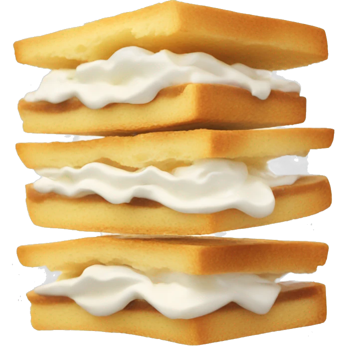 Sliced Cream Sandwich emoji