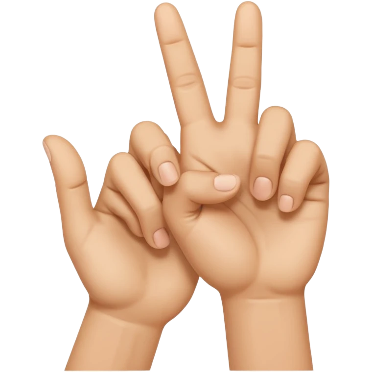 Nah çekmek el işareti  emoji