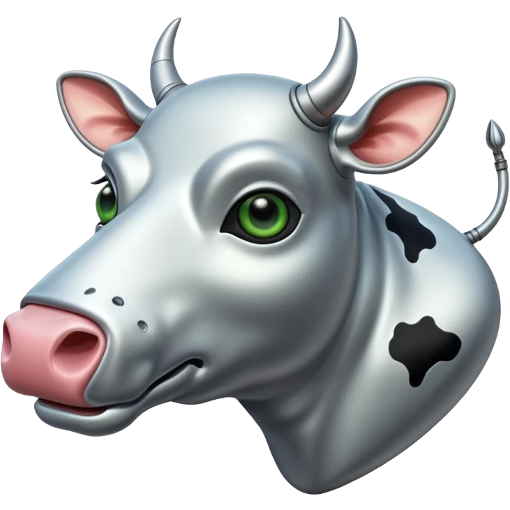 НЛО с коровой  emoji