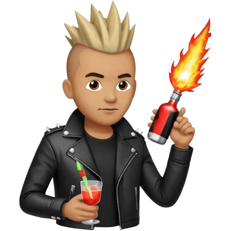 Anarchy man emoji